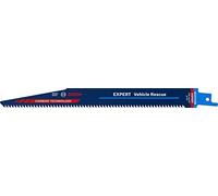 Bosch Professional 1x Hoja de sierra sable Expert `Vehicle Rescue` S 1157 CHM (para Vidrio, Acero resistente, Longitud 225 mm, accesorios Sierra sable)