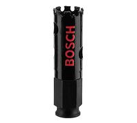 Bosch Professional 1x Sierra de Corona de Diamante Diamond for Hard Ceramics (para baldosas más duras, Ø 20 mm, Accesorios Taladros de Impacto Rotativos)