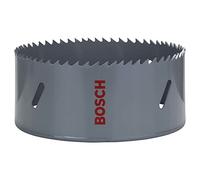 Bosch Professional 1x Sierra de corona HSS bimetálica para corte suave (en distintos materiales, Ø 114 mm, accesorios para taladro)