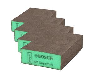 Bosch Professional 1x Taco Expert S471 convencionales (para Madera Blanda, Pintura sobre Madera, 69 x 97 x 26 mm, Grado de finura Muy Fino, Accesorios Lijado Manual) (Paquete de 4)