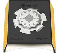 Bosch Professional 1x Taco lijador de perfiles Starlock AUZ 70 G (Lijado cómodo de materiales redondeados, accesorios Multiherramienta)