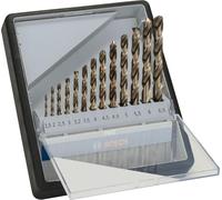 Bosch Professional 2 607 019 926 Bosch-Juego de Brocas para Metal Robust Line HSS-Co, 0 W, 0 V, Set de 13 Piezas