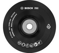 Bosch Professional 2 608 601 005 - Plato de goma - 115 mm, 13 300 U/min (pack de 1), Negro
