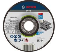 Bosch Professional 2 608 602 389, Disco de corte 3 en 1, A 46 S BF, 125 mm, 2,5 mm (pack de 1), Gris