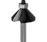 BOSCH Fresa para biselar 8 mm, ancho 11 mm, largo 15 mm, ancho 56 mm, 45° 2608628352