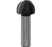 Bosch Professional 2 608 628 473 - Fresas para medias cañas (12 mm, R1 12 mm, D 24 mm, L 15,9 mm, G 57 mm)