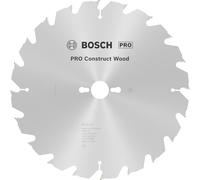 Bosch Professional 2 608 640 690 - Hoja de sierra circular Construct Wood (300 x 30 x 3,2 mm, 20), plata