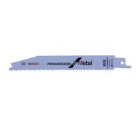 Bosch Professional 2 608 654 416 - Hoja de sierra sable S 123 XF - Progressor for Metal (pack de 100)