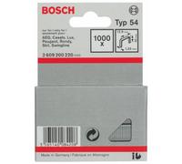 Bosch Professional 2 609 200 220 - Grapa de alambre plano tipo 54-12,9 x 1,25 x 10 mm (pack de 1000)