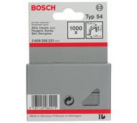 Bosch Professional 2 609 200 221 - Grapa de alambre plano tipo 54-12,9 x 1,25 x 12 mm (pack de 1000)