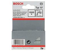 Bosch Professional 2 609 200 230 - Grapa de alambre plano tipo 57-10,6 x 1,25 x 8 mm (pack de 1000)