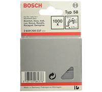Bosch Professional 2 609 200 237 - Grapa de alambre fino tipo 58-13 x 0,75 x 12 mm (pack de 1000)