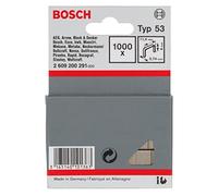 Bosch Professional 2 609 200 291 - Grapa de alambre fino tipo 53-11,4 x 0,74 x 4 mm (pack de 1000)