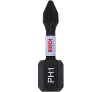 Bosch professional 2 puntas de atornillar impact control ph1, 25 mm, v