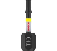 Bosch Professional 2 puntas de atornillar Impact Control T10, 25 mm, vástago hexagonal, Pick and Click, accesorios de taladro de impacto
