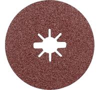 Bosch Professional 25 x Discos de fibra Expert R782 Prisma Ceramic X-LOCK, para Acero, Láminas de acero inoxidable, 125 mm, Grano 36, Accesorios Amoladora pequeña