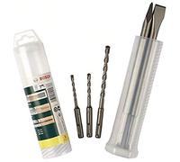 Bosch Juego de cinceles y brocas SDS-plus, 5 piezas – 2607019455