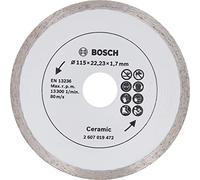 Bosch Professional Disco de diamante 2607019472 para azulejos, diámetro 115 mm