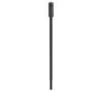 Bosch Professional 2608584681 Extensión para adaptador con ancho de llave de 3/8 pulgada - vástago hexagonal de 9.5 mm, Negro