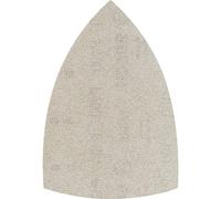 Bosch Professional 2608621208 Hojas de lija triangulares Best for Wood and Paint , madera y pintura, grano P100, accesorios para lijadora delta, NULL, 10 piesas