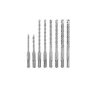 Bosch Professional 260925C090 Set De 8 Brocas Para Martillo Sds Plus Para Hormigón, Accesorios Para Martillo Perforador