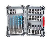 Bosch Professional 35 uds. Set de puntas de atornillar Impact Control y brocas MultiConstruction (Pick and Click, HEX-9, accesorios para taladro y destornillador de impacto)