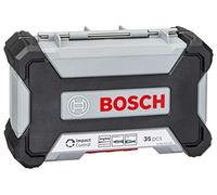 Bosch Professional 35 unidades Set de HSS Brocas y Puntas de atornillar (Impact Control, Pick and Click, Accesorios Atornilladores de Impacto)