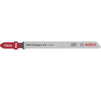 Bosch Professional 3x Hojas de sierra de calar T 101 A Special for Acrylic (para Placas de plástico y policarbonato, accesorios Sierra de calar)
