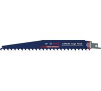 Bosch Hojas de sierra sable Expert Tough Wood S1142 KHM 225mm madera tratada y construcción 3x