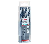Bosch Professional 5 brocas helicoidales HSS PointTeQ, para metal, 10.3 x 87 x 133 mm, accesorio de taladro