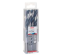 Bosch Professional 5 brocas helicoidales HSS PointTeQ, para metal, 11.4 x 94 x 142 mm, accesorio de taladro