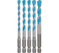 Bosch Professional 5 piezas Set de brocas Expert HEX-9 MultiConstruction (para Hormigón, Ø 5.5-8 mm, accesorios Taladro de impacto rotativo)