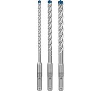 Bosch Professional 5 piezas Set de brocas para martillo Expert SDS plus-7X (para Hormigón armado, Ø 6-10 mm, accesorios Martillo perforador rotativo)