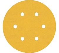 Bosch Professional 5 x Lijas Expert C470 con 6 agujeros, para Madera dura, Pintura sobre madera, 150 mm, Grano 240, Accesorios Lijadora excéntrica