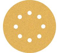Bosch Professional 5 x Lijas Expert C470 con 8 agujeros, para Madera dura, Pintura sobre madera, 125 mm, Grano 60, Accesorios Lijadora excéntrica