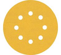 Bosch Professional 5 x Lijas Expert C470 con 8 agujeros, para Madera dura, Pintura sobre madera, 125 mm, Grano 240, Accesorios Lijadora excéntrica