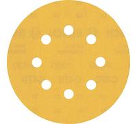 Bosch Professional 5 x Lijas Expert C470 con 8 agujeros, para Madera dura, Pintura sobre madera, 125 mm, Grano 400, Accesorios Lijadora excéntrica