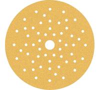 Bosch Professional 5 x Lijas Expert C470 multiperforados, para Madera dura, Pintura sobre madera, 150 mm, Grano 80, Accesorios Lijadora excéntrica