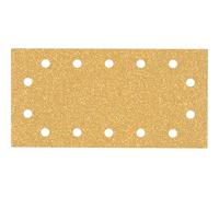 Bosch Professional 50 x Lijas Expert C470 con 14 agujeros, para Madera dura, Pintura sobre madera, 115 x 230 mm, Grano 40, Accesorios Lijadora orbital