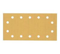 Bosch Professional 50 x Lijas Expert C470 con 14 agujeros, para Madera dura, Pintura sobre madera, 115 x 230 mm, Grano 180, Accesorios Lijadora orbital