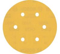 Bosch Professional Lijas Expert C470 150 mm Grano 400 50 ud 6 agujeros para lijadora excéntrica