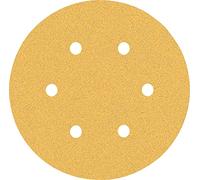 Bosch Professional 50 x Lijas Expert C470 con 6 agujeros, para Madera dura, Pintura sobre madera, 150 mm, Grano 80, Accesorios Lijadora excéntrica