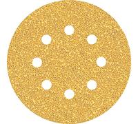 Bosch Papel de lija EXPERT C470 P40 125 mm 50 piezas 8 agujeros para madera dura