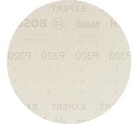 Bosch Professional 50x Mallas de lija Expert M480 (para Madera dura, Pintura sobre madera, Ø 125 mm, grano 320, accesorios Lijadora excéntrica)
