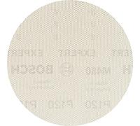 Bosch Professional 50x Mallas de lija Expert M480 (para Madera dura, Pintura sobre madera, Ø 150 mm, grano 120, accesorios Lijadora excéntrica)