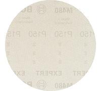 Bosch Professional 50x Mallas de lija Expert M480 (para Madera dura, Pintura sobre madera, Ø 150 mm, grano 150, accesorios Lijadora excéntrica)