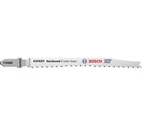 Bosch Professional 5x Hojas de sierra de calar Expert ‘Hardwood 2-Side Clean’ T 308 BF (para Tableros recubiertos de plástico, Tablero multiplex, Longitud 117 mm, accesorios Sierra de calar)