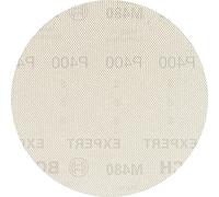 Bosch Professional 5x Mallas de lija Expert M480 (para Madera dura, Pintura sobre madera, Ø 125 mm, grano 400, accesorios Lijadora excéntrica)