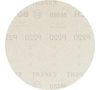 Bosch Professional 5x Mallas de lija Expert M480 (para Madera dura, Pintura sobre madera, Ø 150 mm, grano 220, accesorios Lijadora excéntrica)