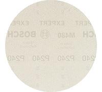 Bosch Professional 5x Mallas de lija Expert M480 (para Madera dura, Pintura sobre madera, Ø 150 mm, grano 240, accesorios Lijadora excéntrica)